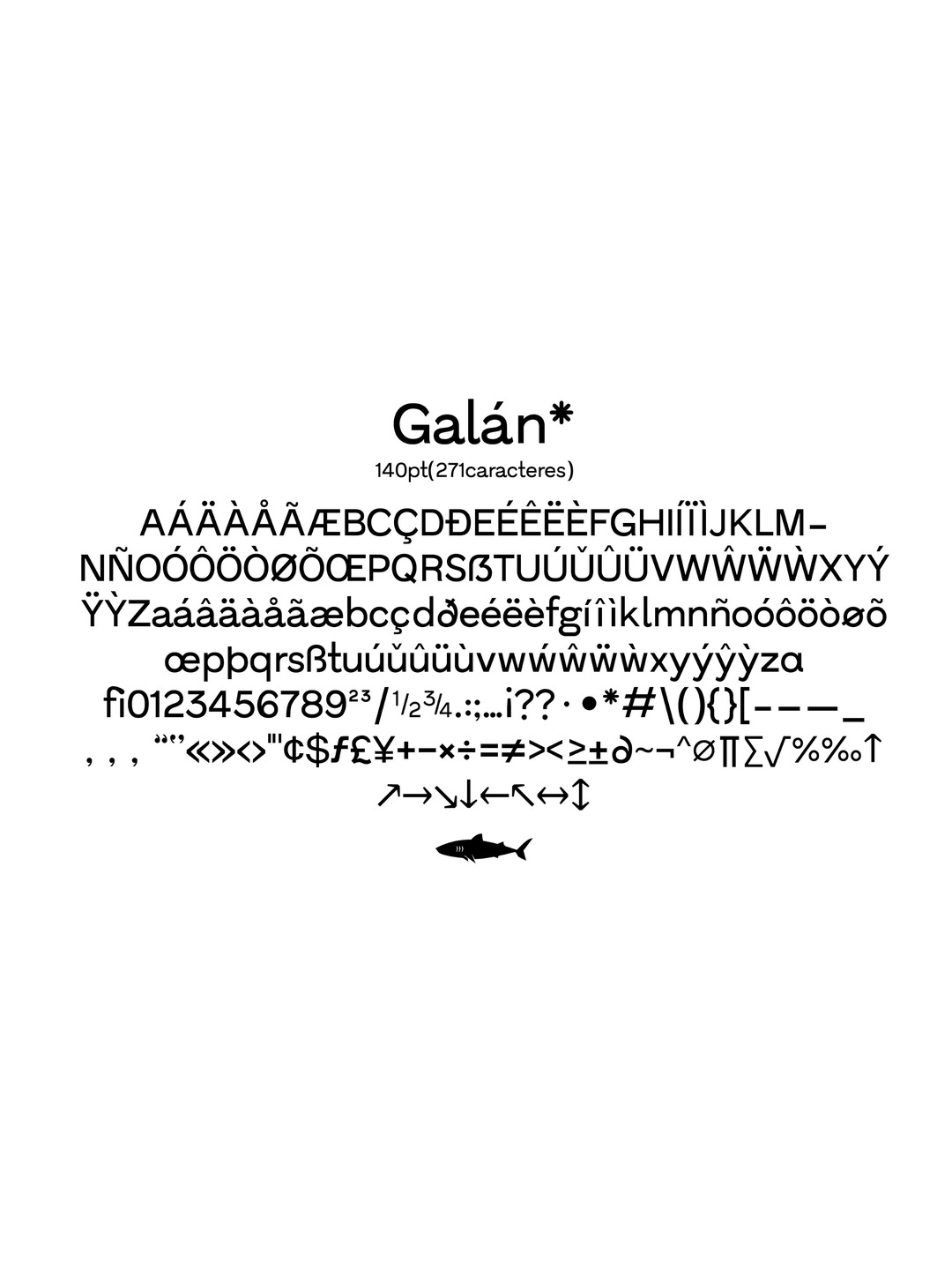 Specimen Galán Sans