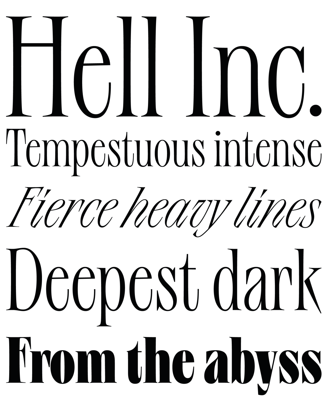 Specimen Hell. Inc