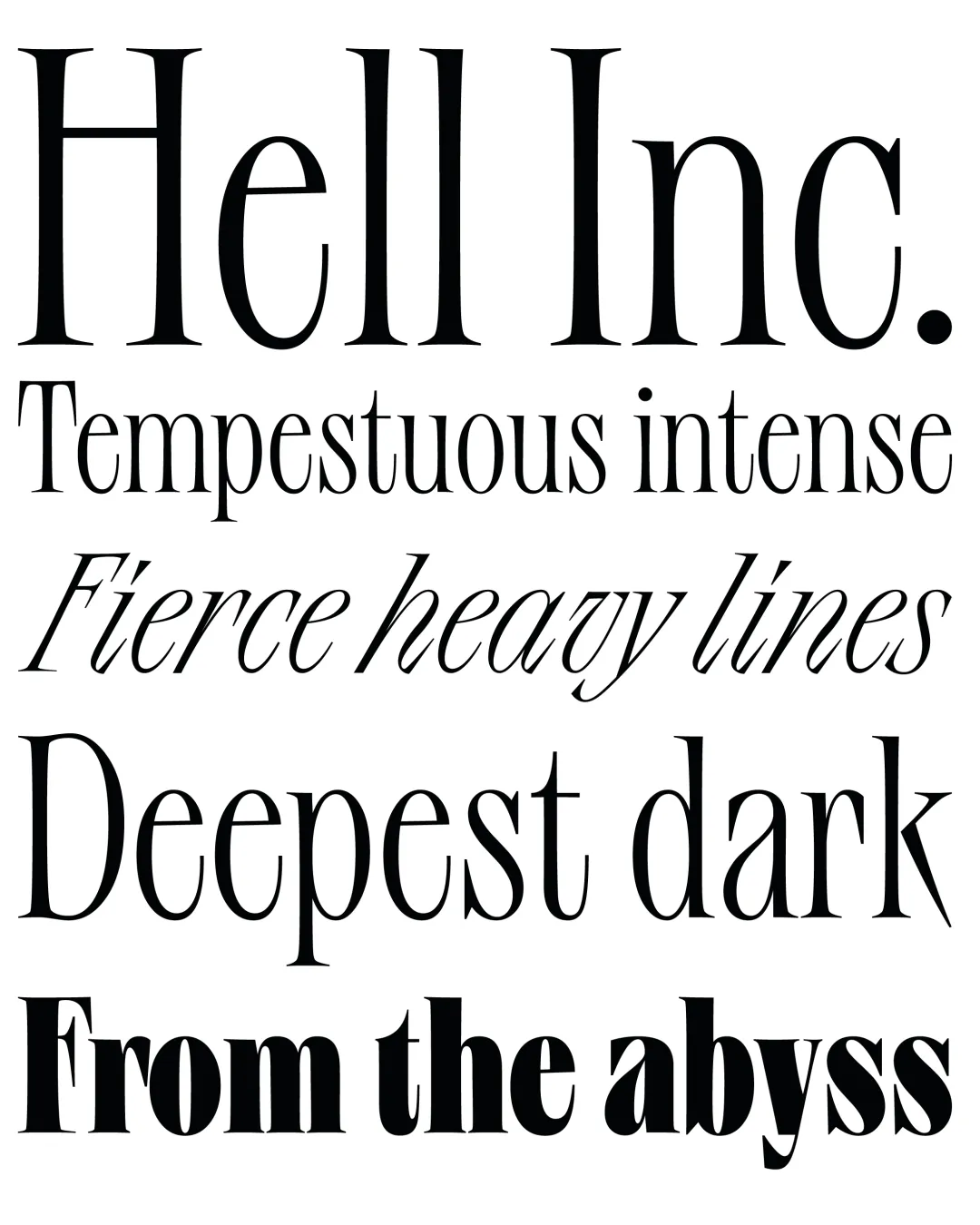 Specimen Hell. Inc