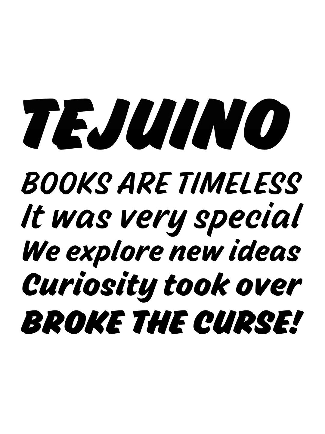 Specimen Tejuino
