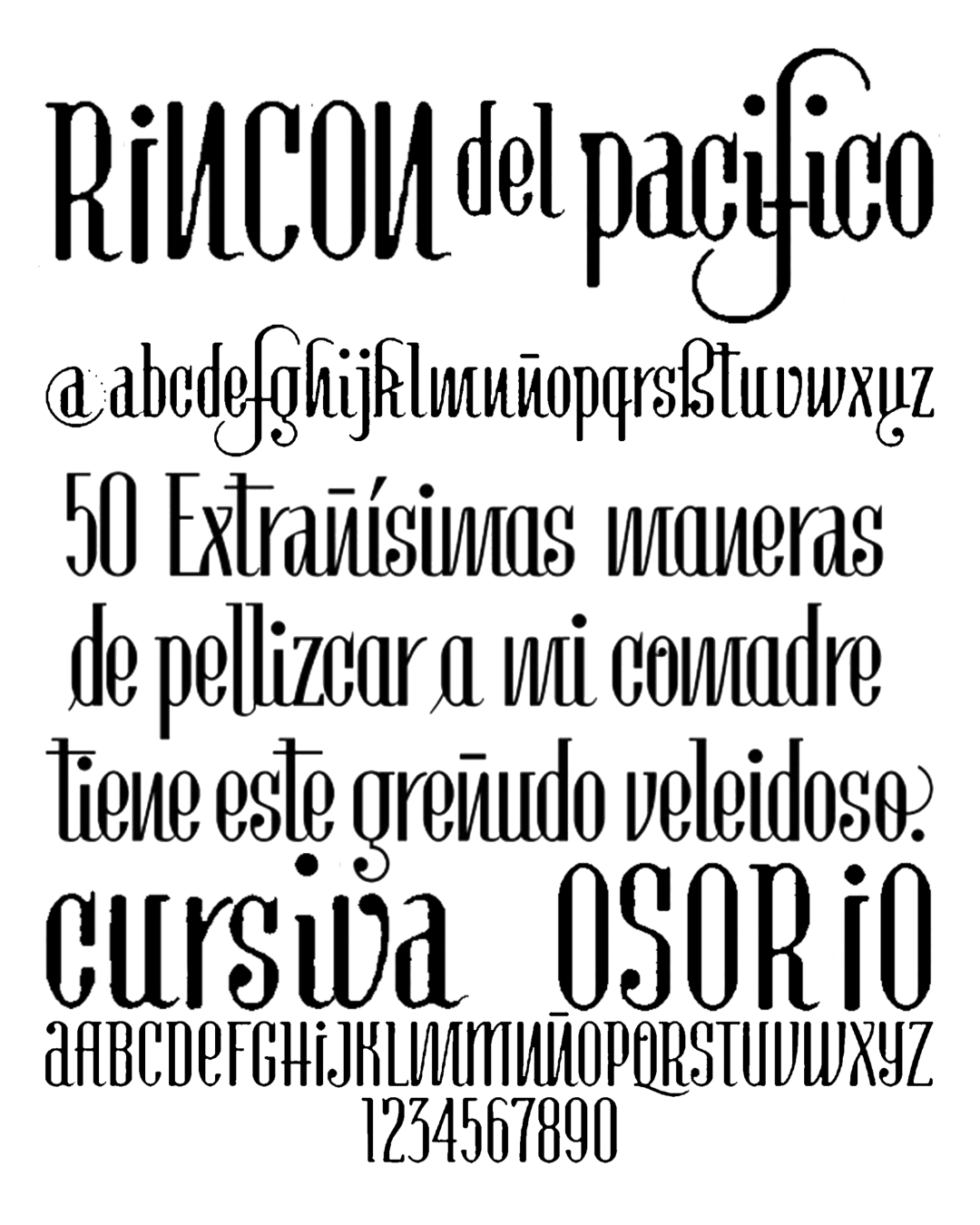 Specimen Rincón del Pacífico