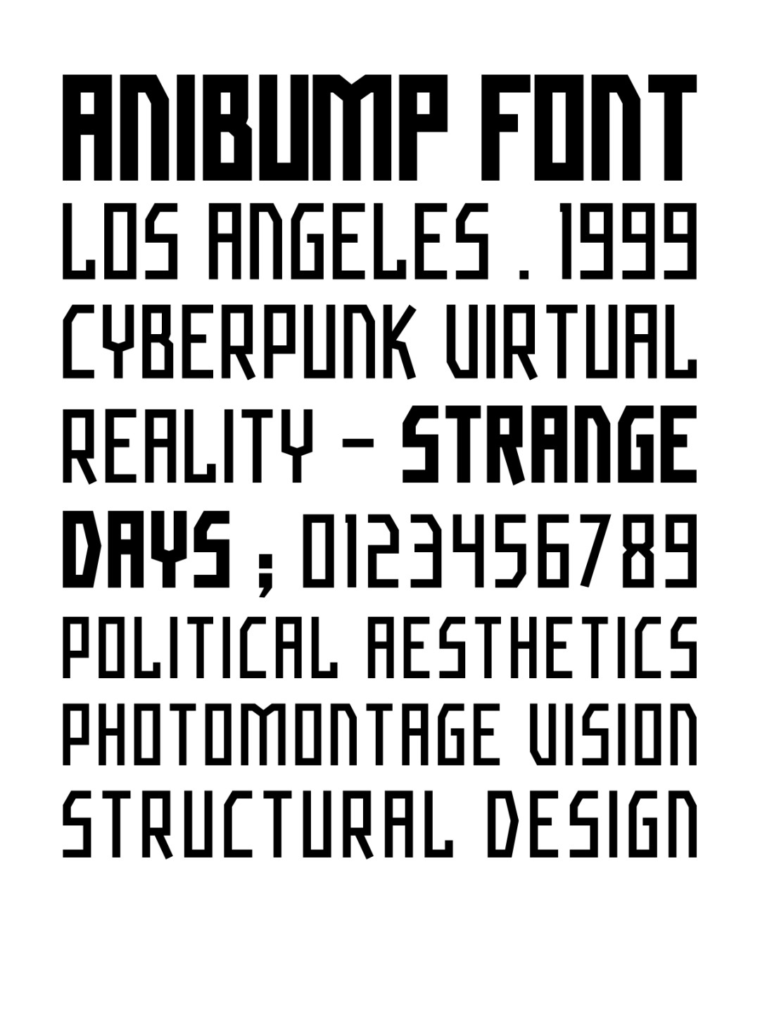 Specimen Antibump