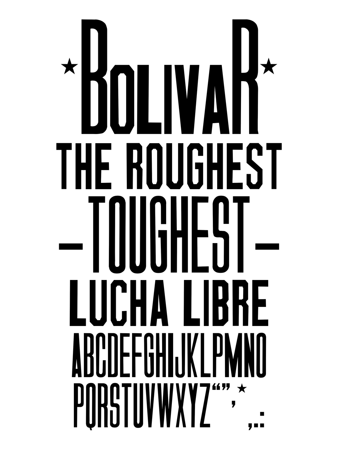 Specimen Bolívar