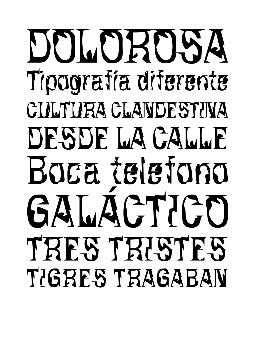 Specimen Dolorosa