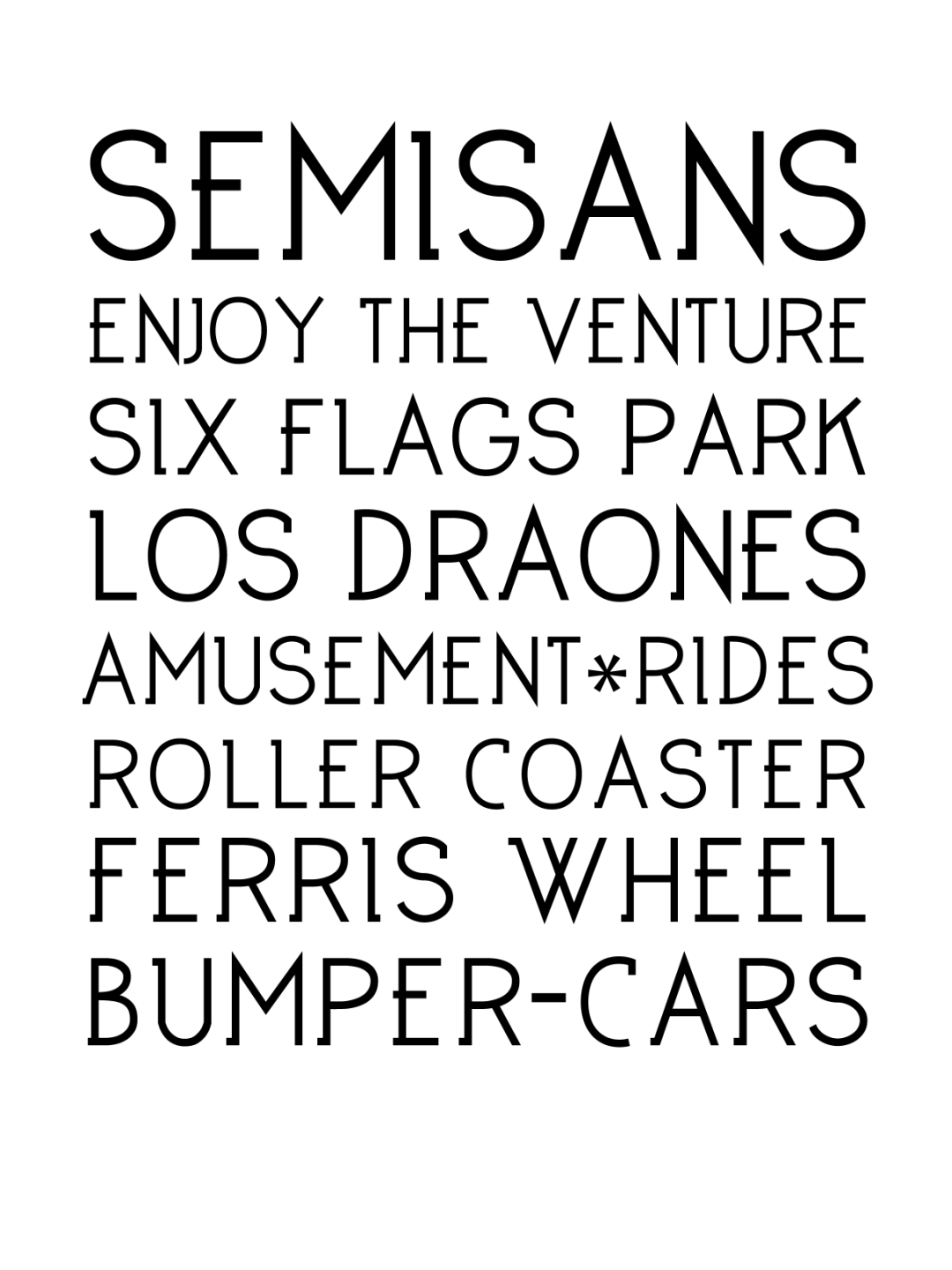 Specimen Semisans