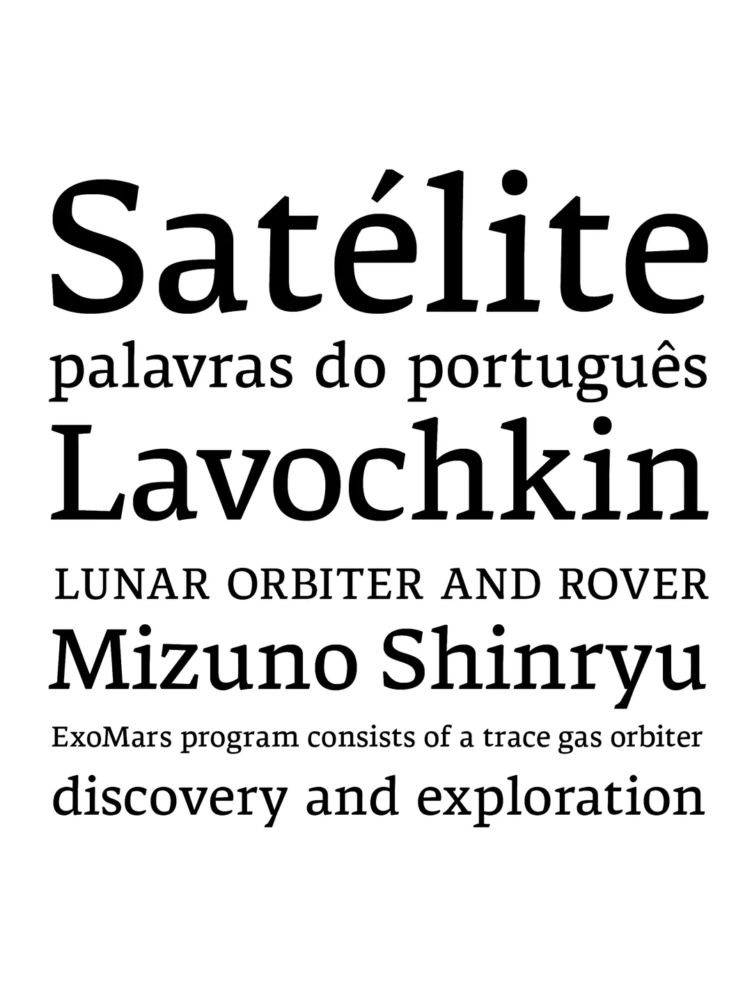 Specimen Astro