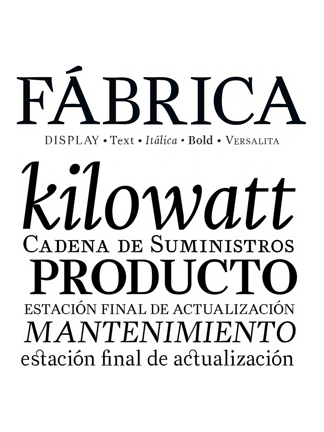Specimen Fabrica