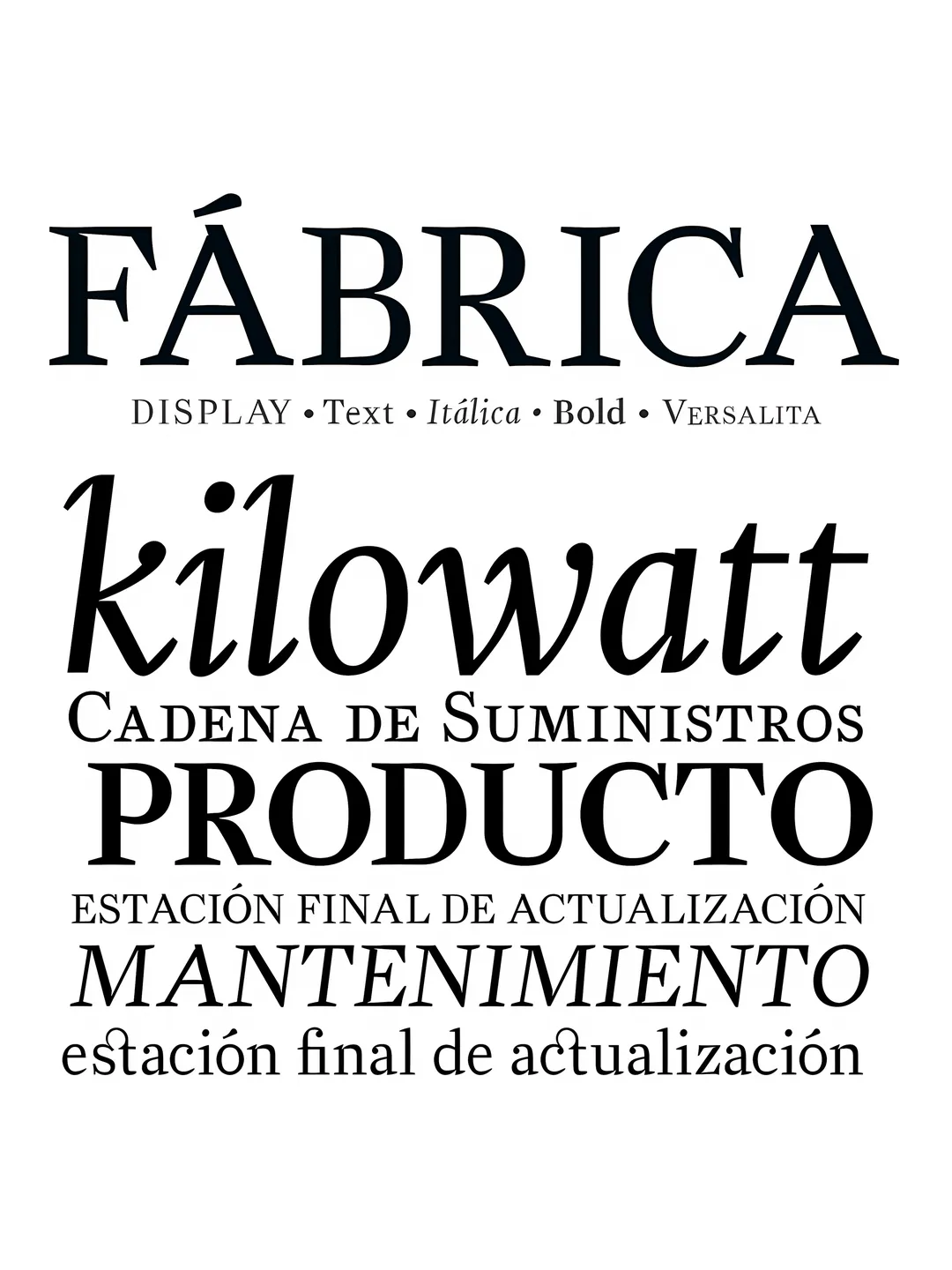 Specimen Fabrica