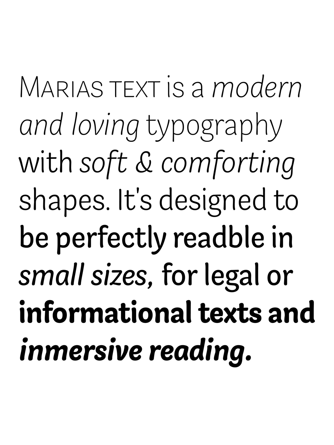Specimen Marias