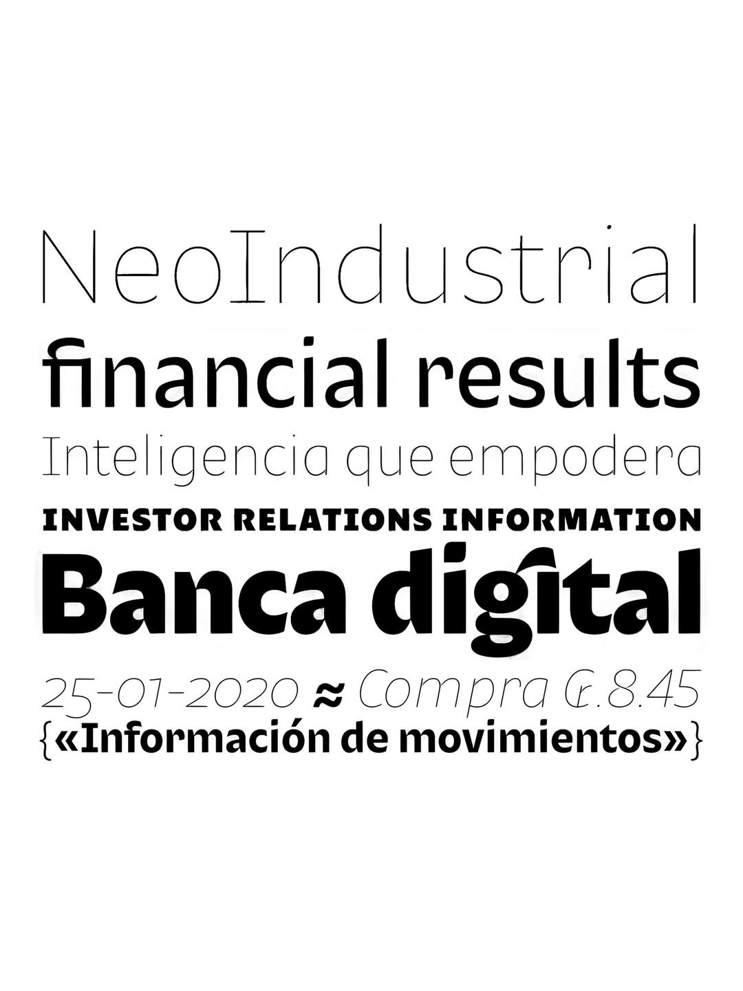 Specimen Bi Neoindustrial