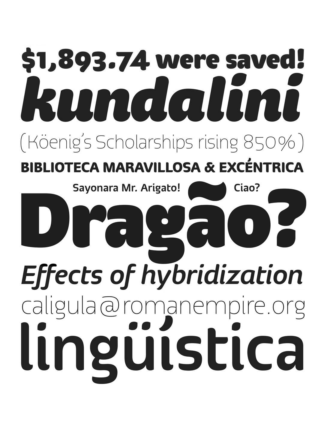 Specimen Telcel Sans