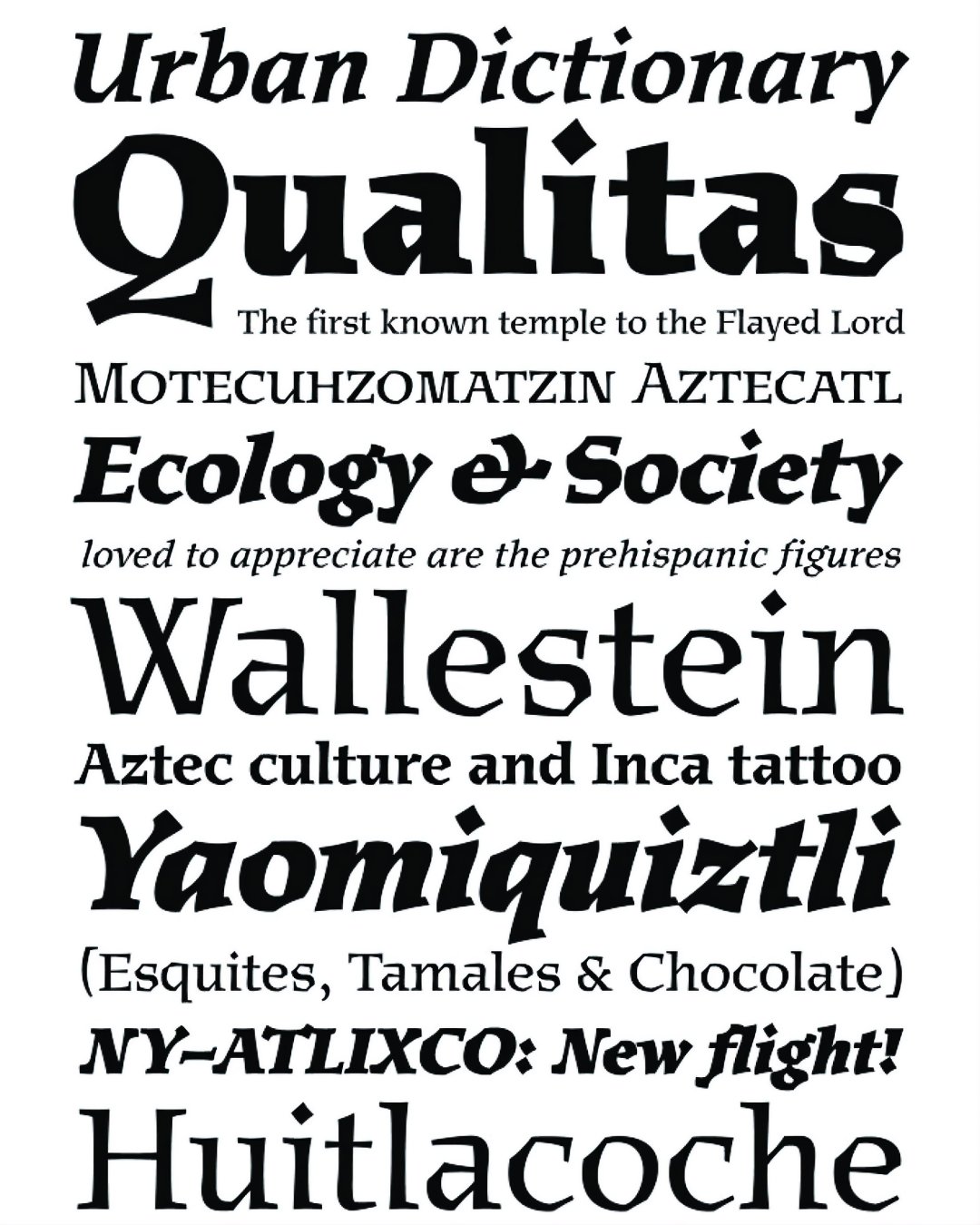 Specimen Mexica