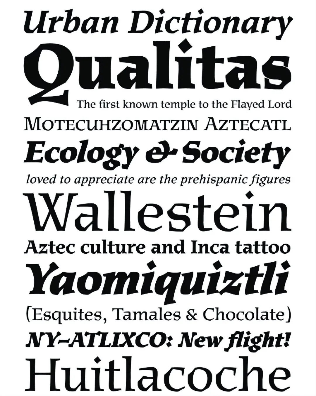 Specimen Mexica
