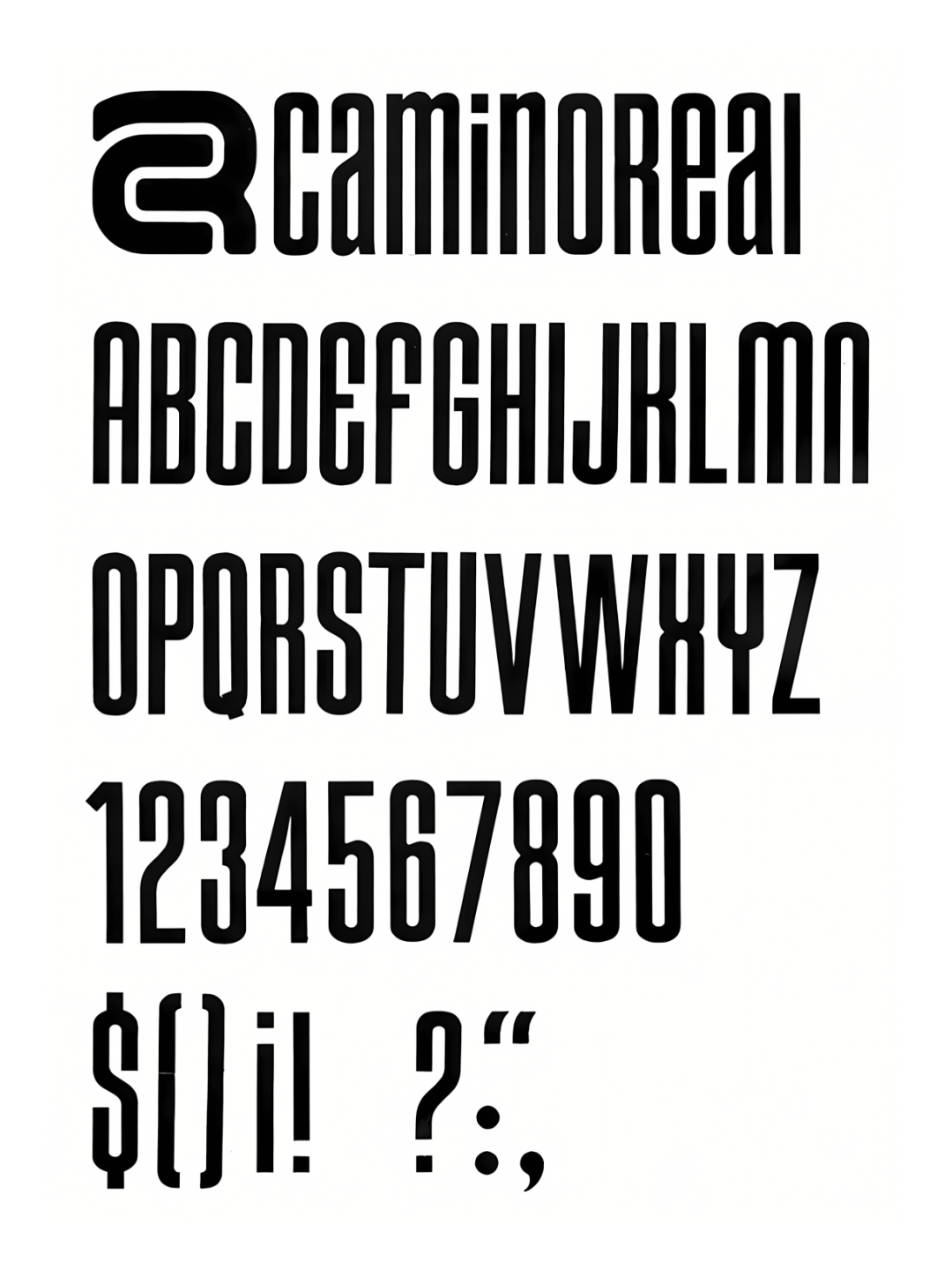 Specimen Camino Real