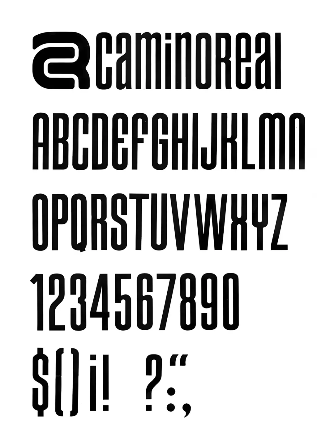 Specimen Camino Real