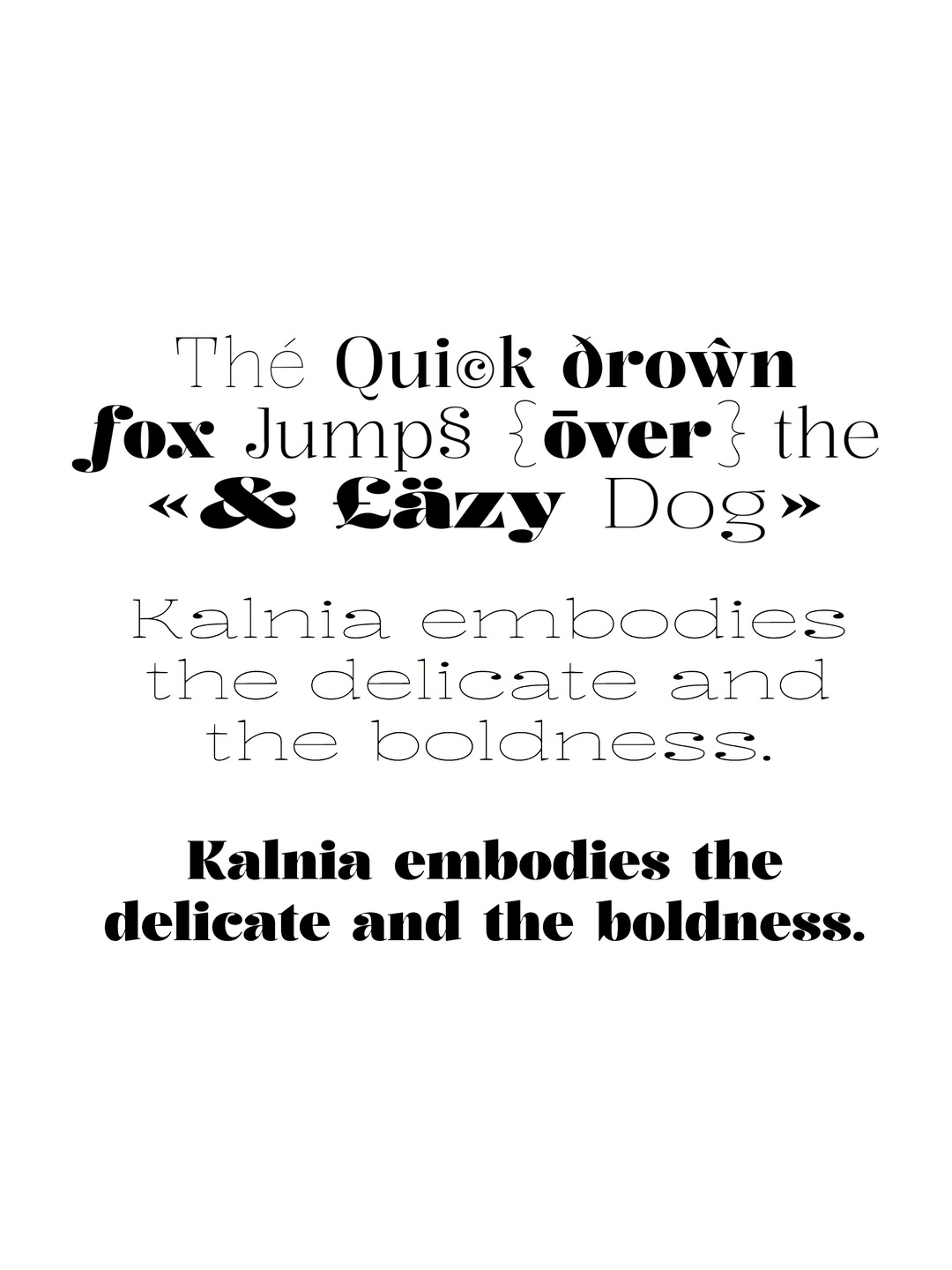 Specimen Kalnia