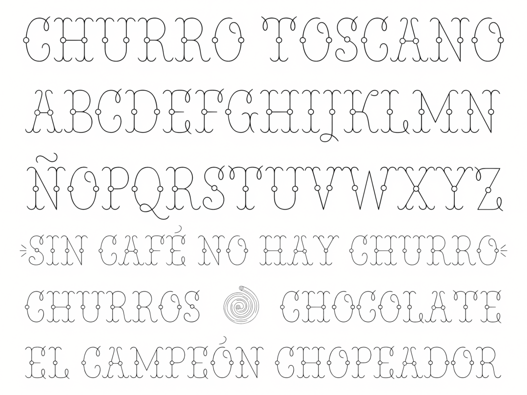 Specimen Churro Toscano