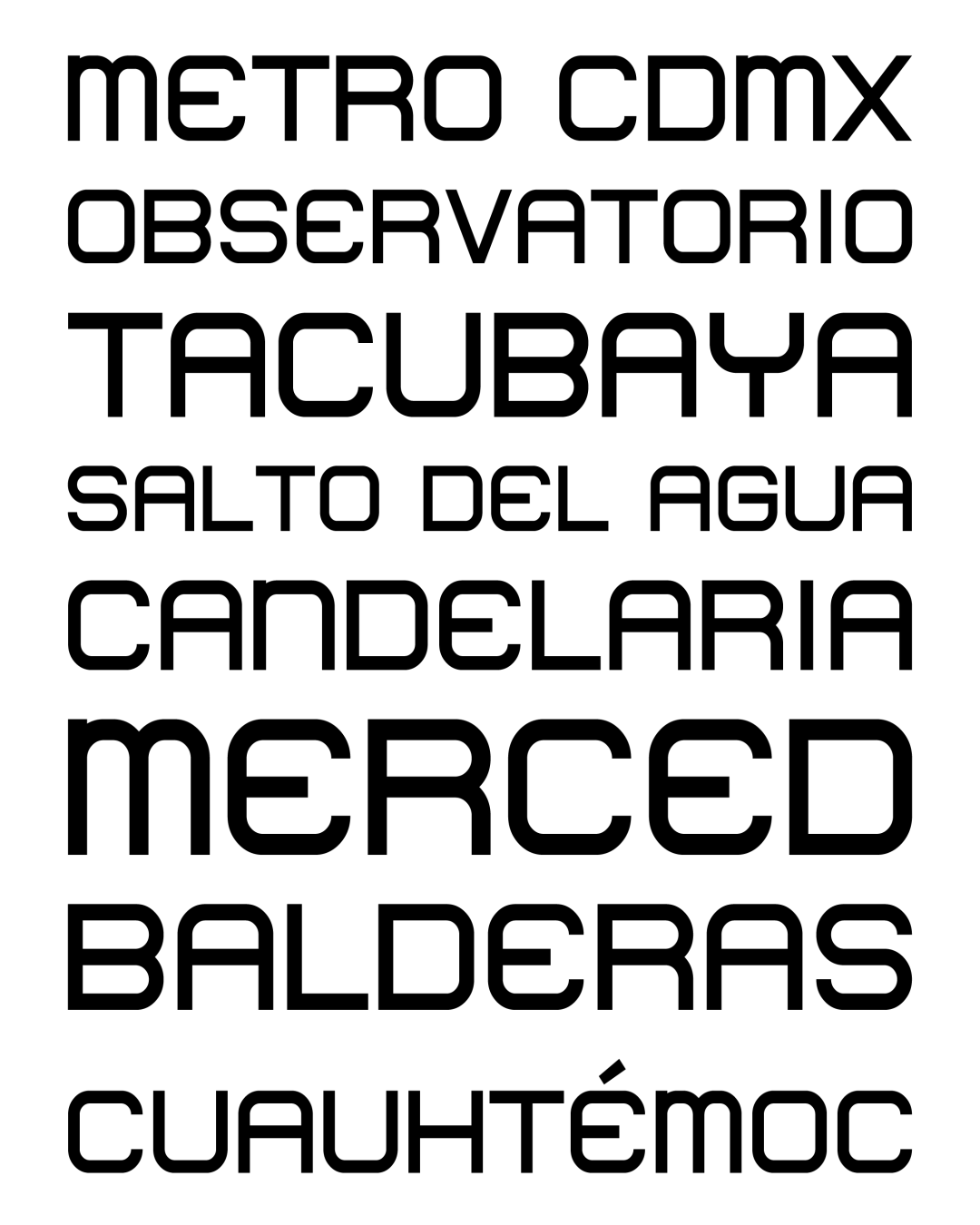 Specimen Metro