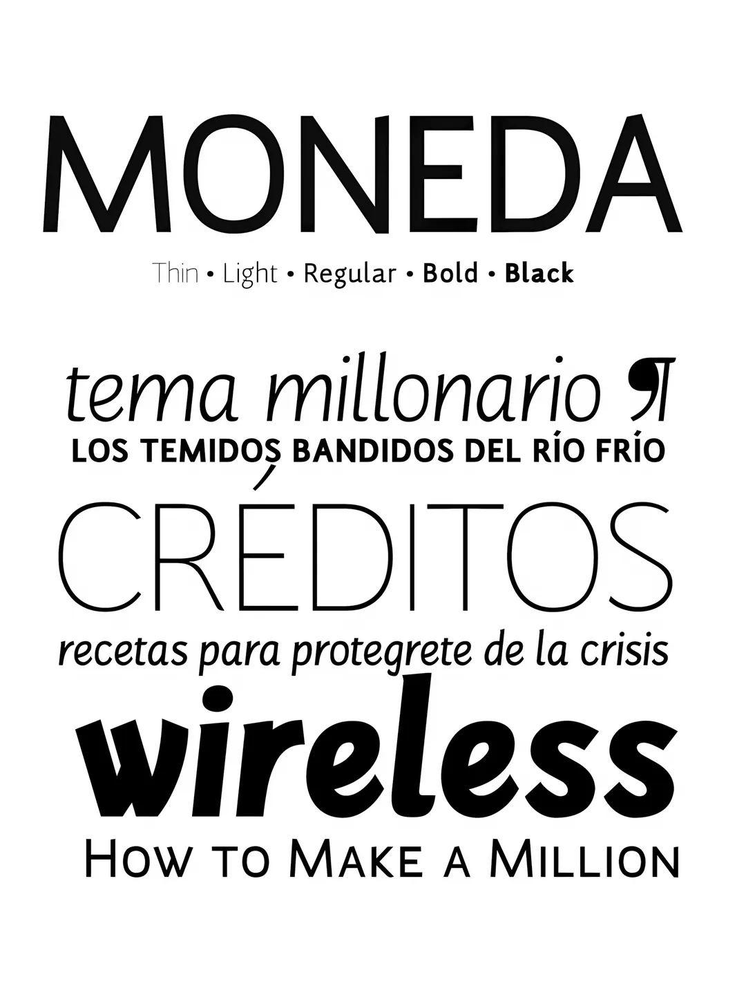 Specimen Moneda